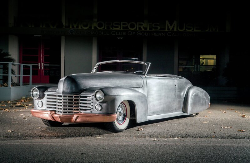 Silver Custom Car — Gray, Dramatic
