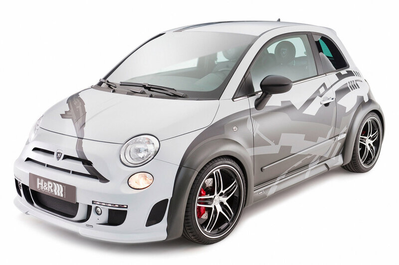 Silver Custom Car — White