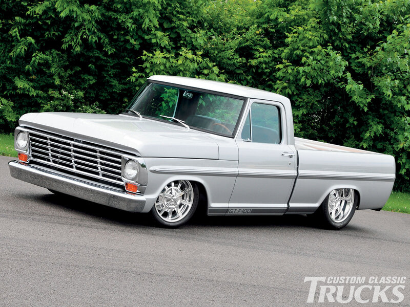 Silver Custom Pickup Truck — Calm, Afternoon