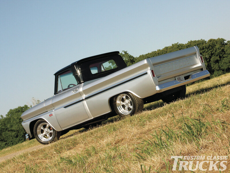 Silver Custom Pickup Truck — Serene