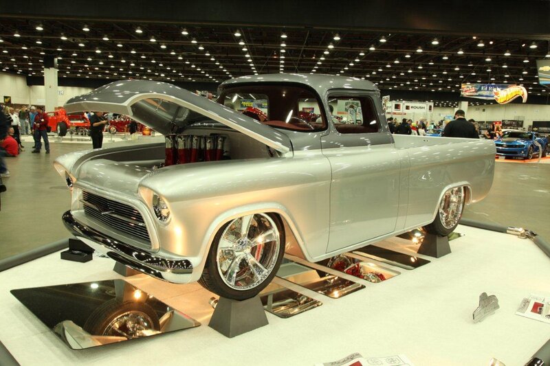 Silver Custom Pickup Truck — Showcase