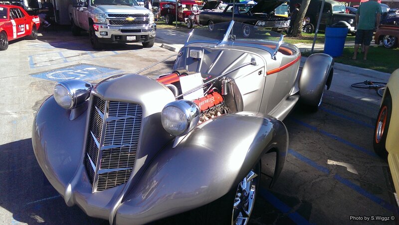 Silver Custom Roadster