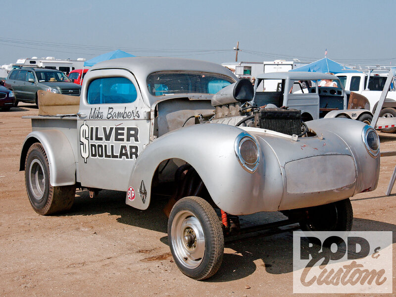 Silver Custom Truck — Outdoor