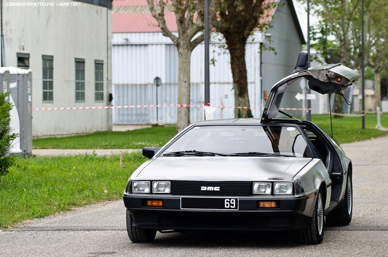 Silver Delorean Car — Calm