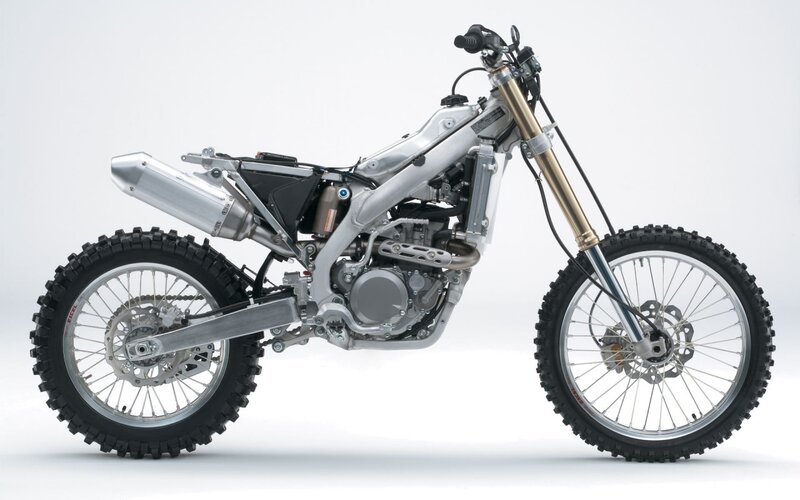 Silver Dirt Bike — Neutral