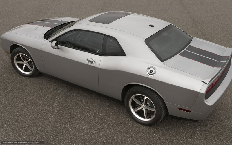 silver dodge challenger coupe