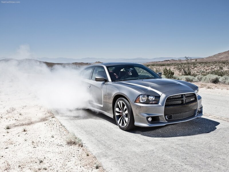 Silver Dodge Charger — Gray, Dynamic