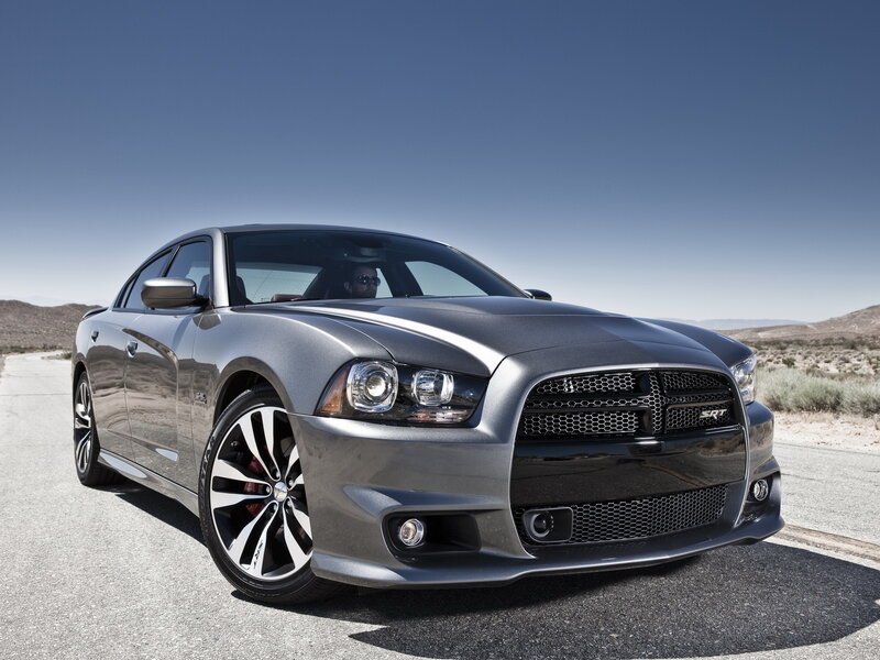 Silver Dodge Charger Srt — Gray