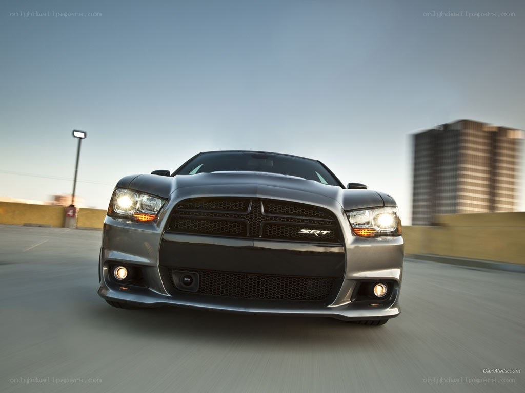 silver dodge charger srt8