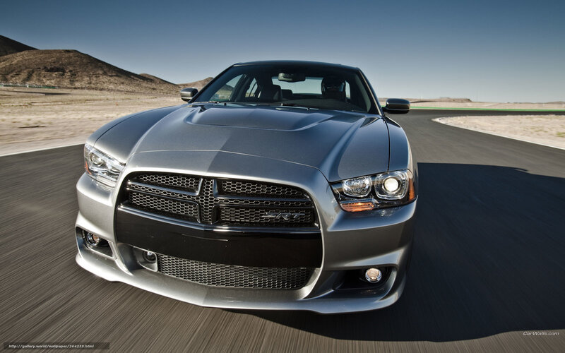 silver dodge charger srt8
