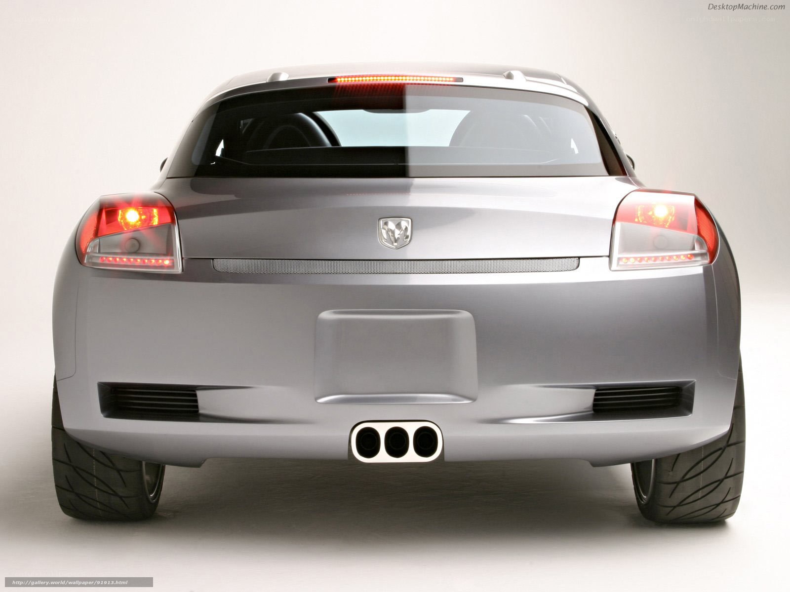 silver dodge concept car