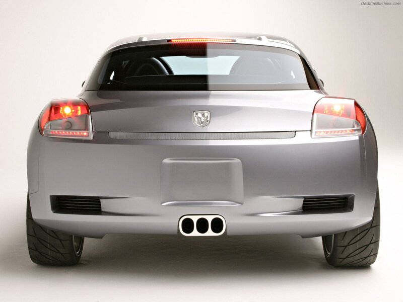 silver dodge concept car