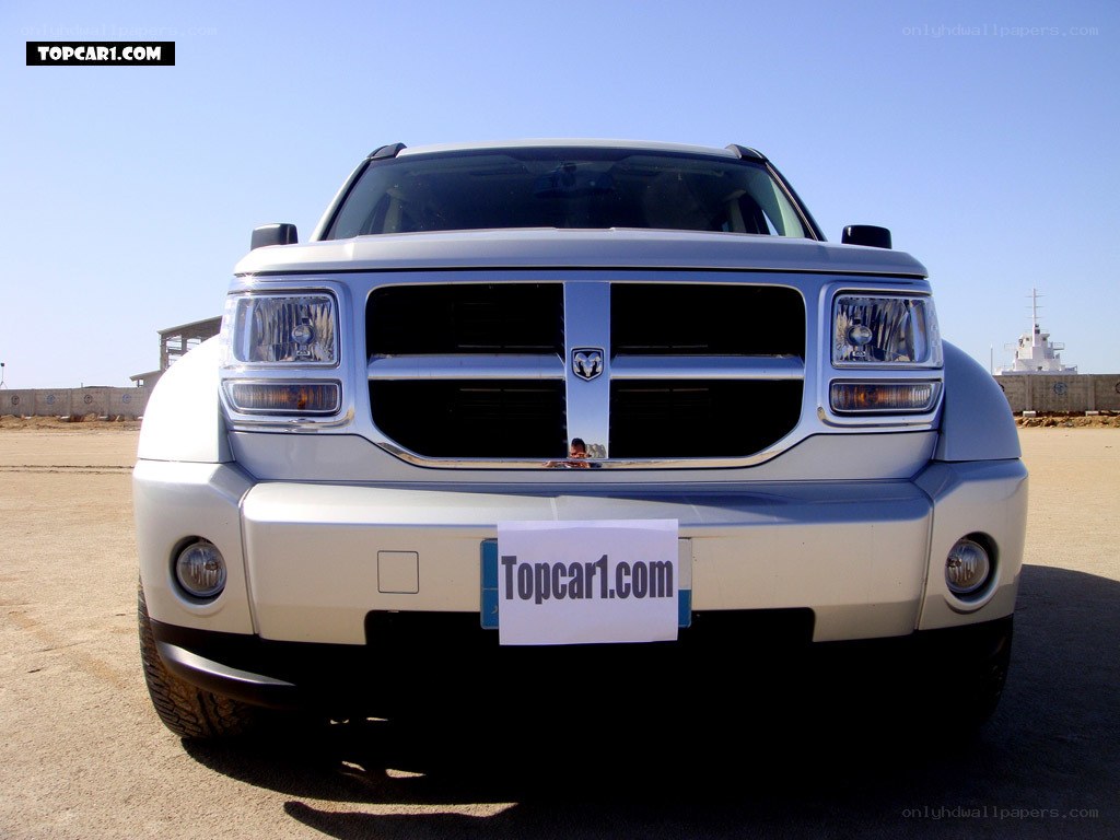 silver dodge durango suv