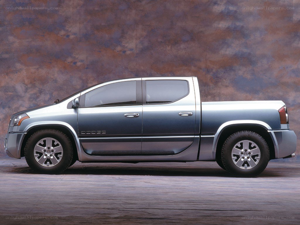 silver dodge pickup truck