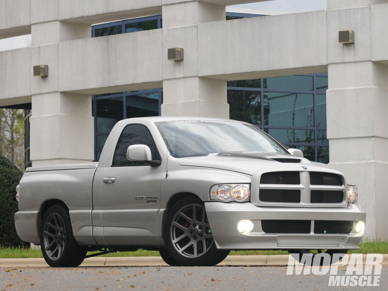 Silver Dodge Ram Pickup