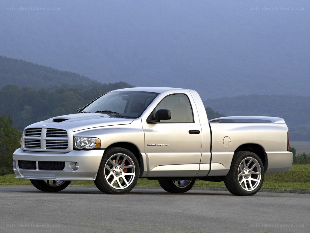 silver dodge ram pickup truck