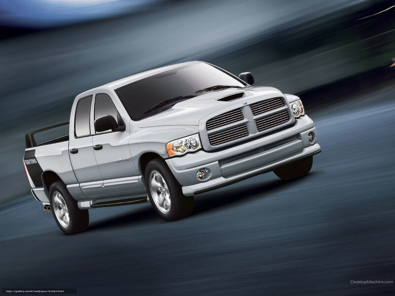 silver dodge ram pickup truck