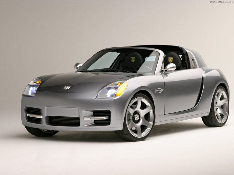 Silver Dodge SRT-4 Concept car