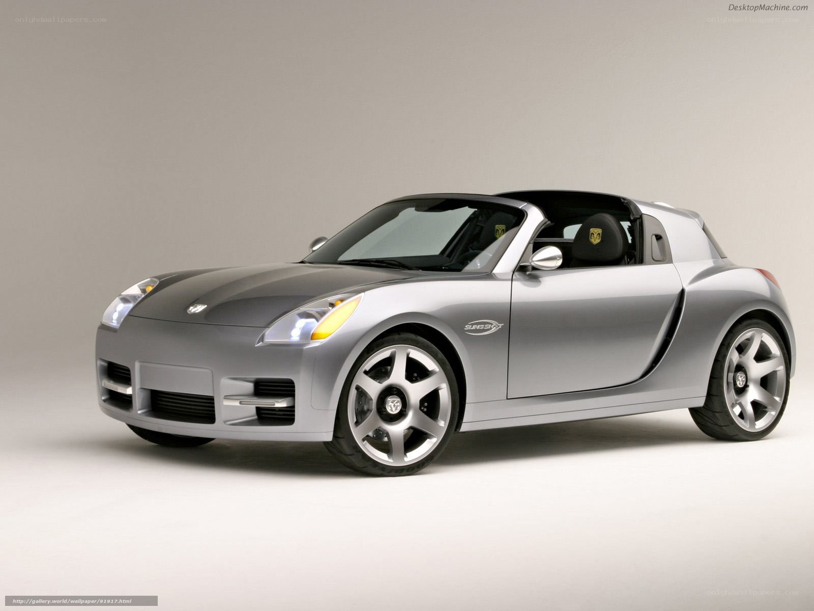 Silver Dodge SRT-4 Convertible