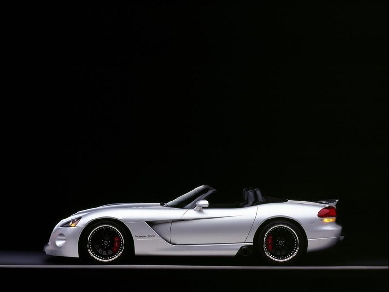 silver dodge viper convertible