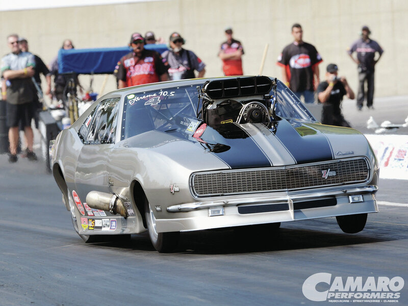Silver Drag Racing Car — Gray, Dynamic