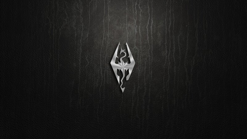 Silver Dragon Emblem — Black, Dark