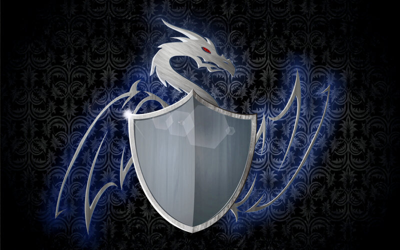 Silver Dragon Shield