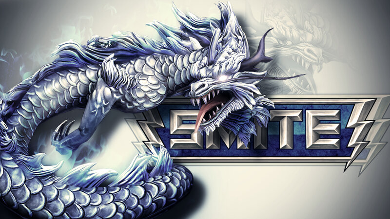 Silver Dragon with Open Mouth