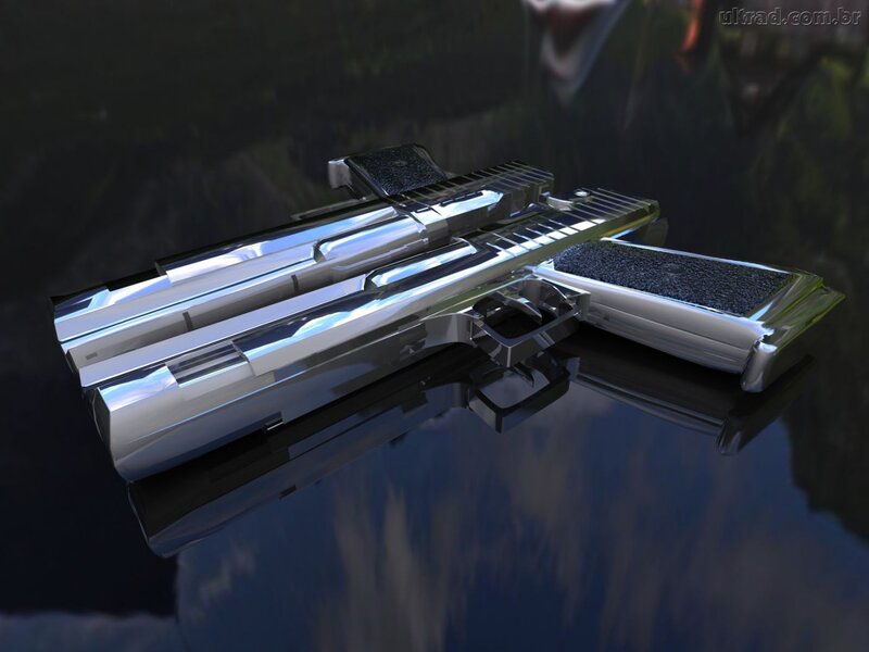 Silver Dual Pistols