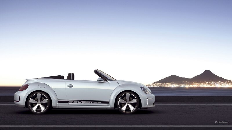 Silver e-Bugster convertible