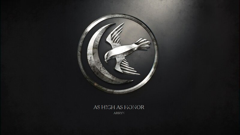 Silver Emblem with Bird — Black