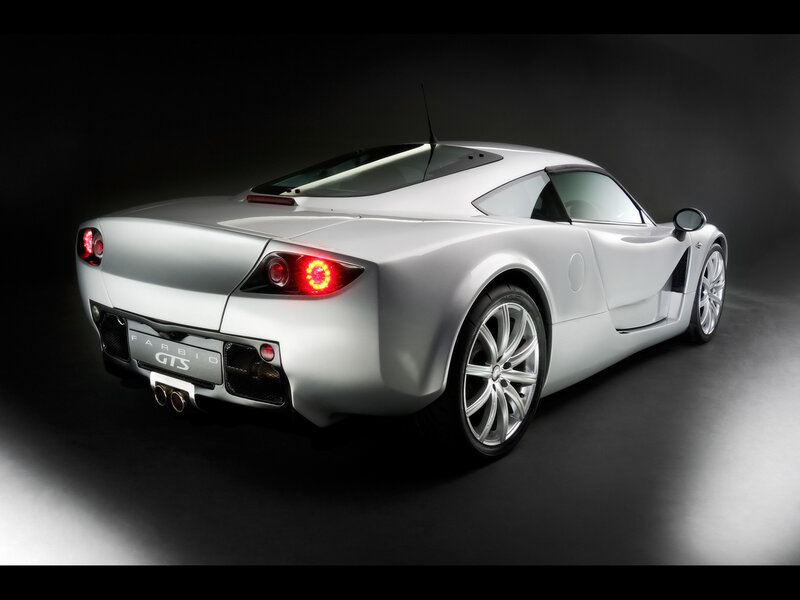 Silver Farbio GTS sports car