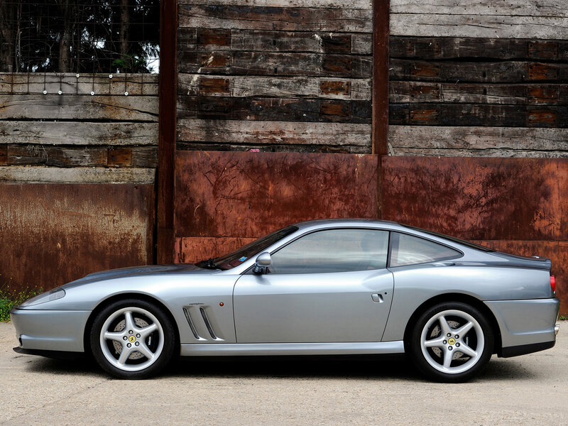 Silver Ferrari Car — Calm, Afternoon