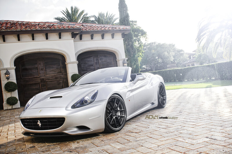 Silver Ferrari Car — Serene