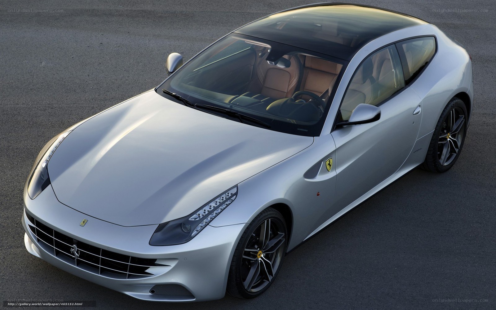 silver ferrari f12berlinetta