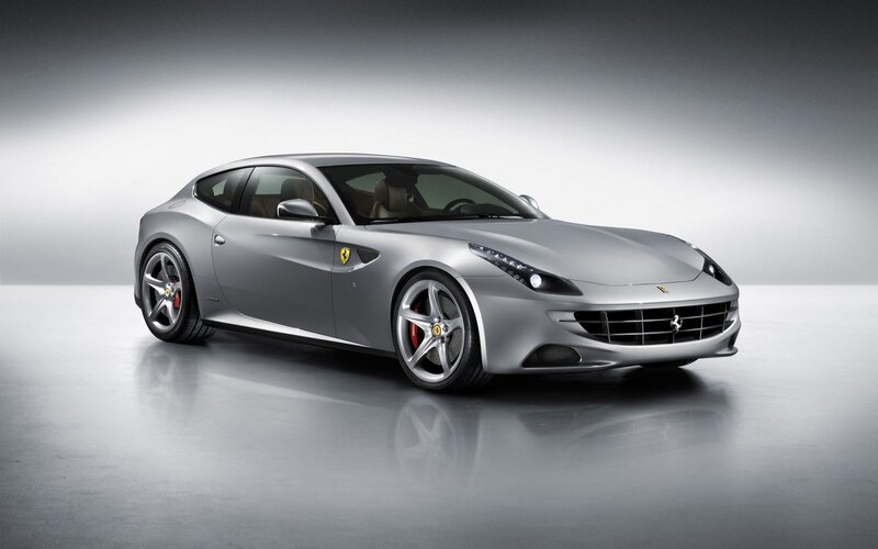 silver ferrari gran turismo