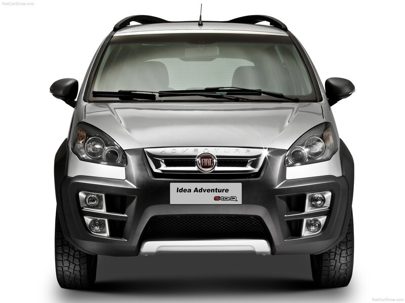 Silver Fiat Adventure Car