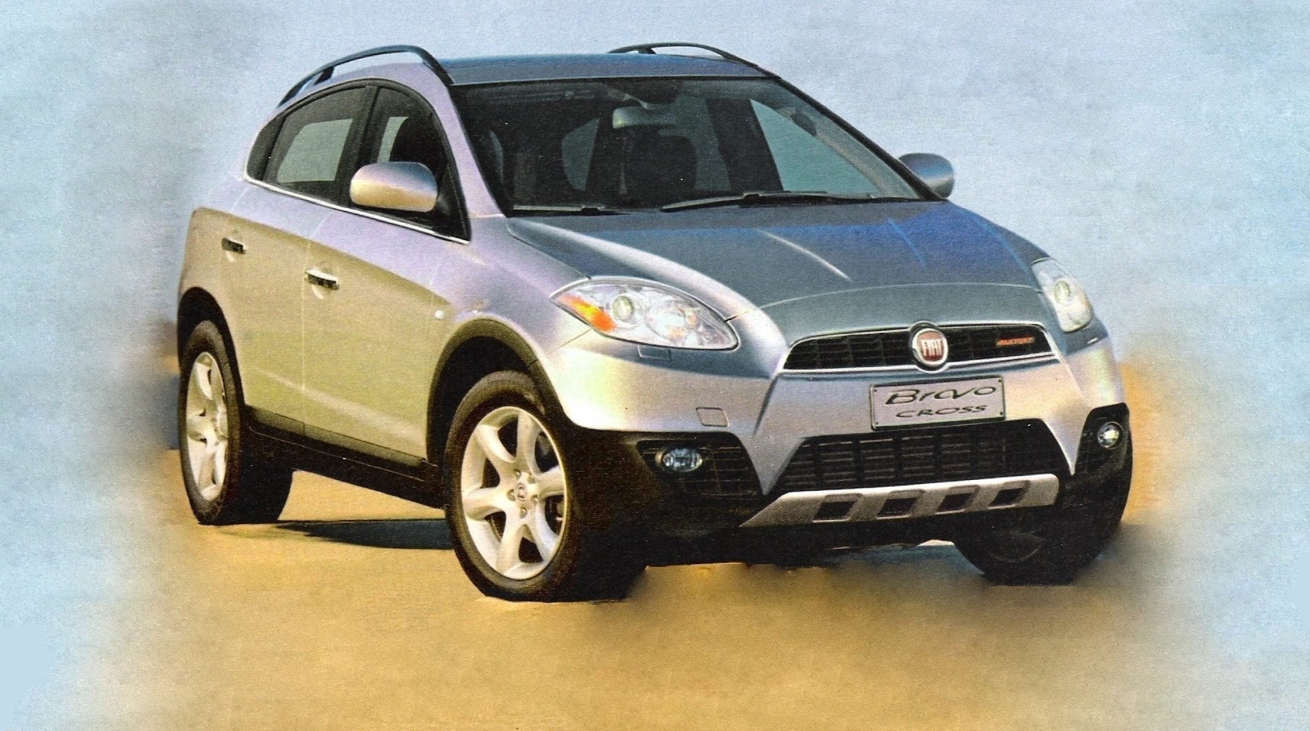 Silver Fiat Bravo Cross
