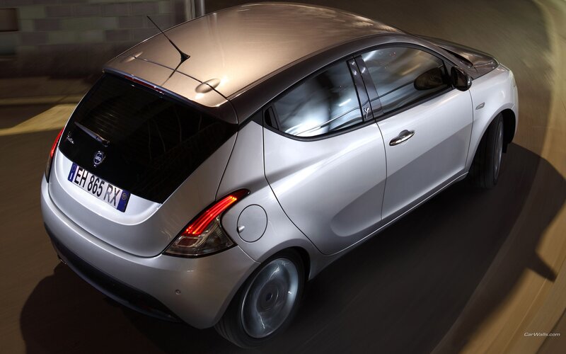 silver fiat punto driving