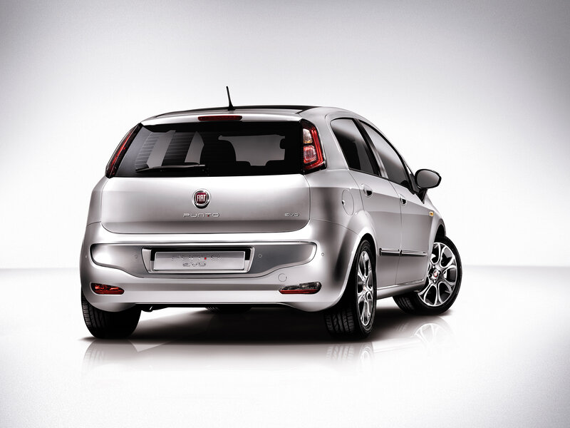 Silver Fiat Punto Evo — Neutral, Photograph