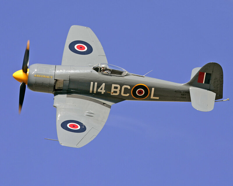 Silver Fighter Plane — Gray, Clear