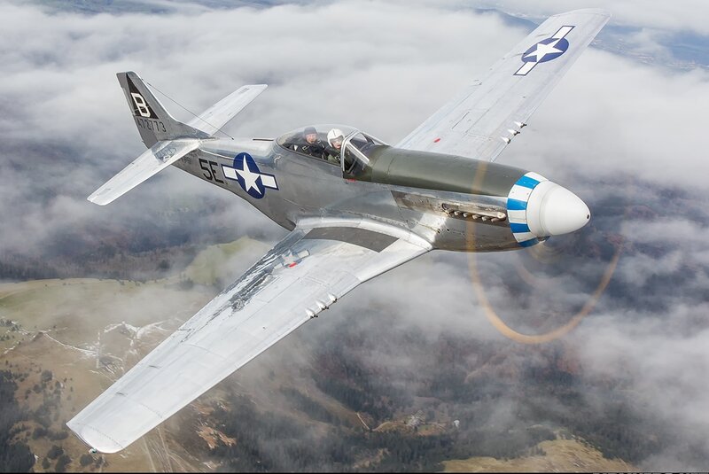 Silver Fighter Plane — Gray, Dramatic