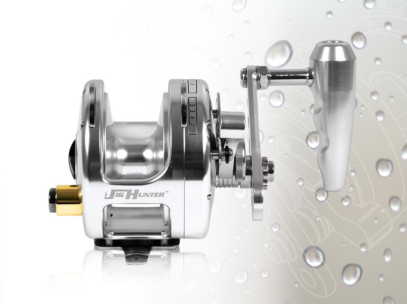 Silver Fishing Reel