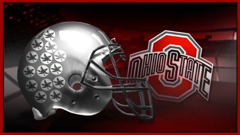 Silver Football Helmet