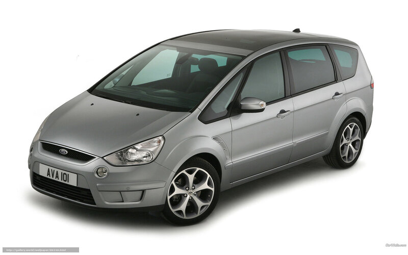 silver ford c-max minivan