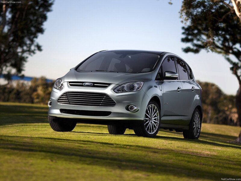 Silver Ford C-max