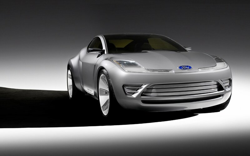 Silver Ford Concept Car