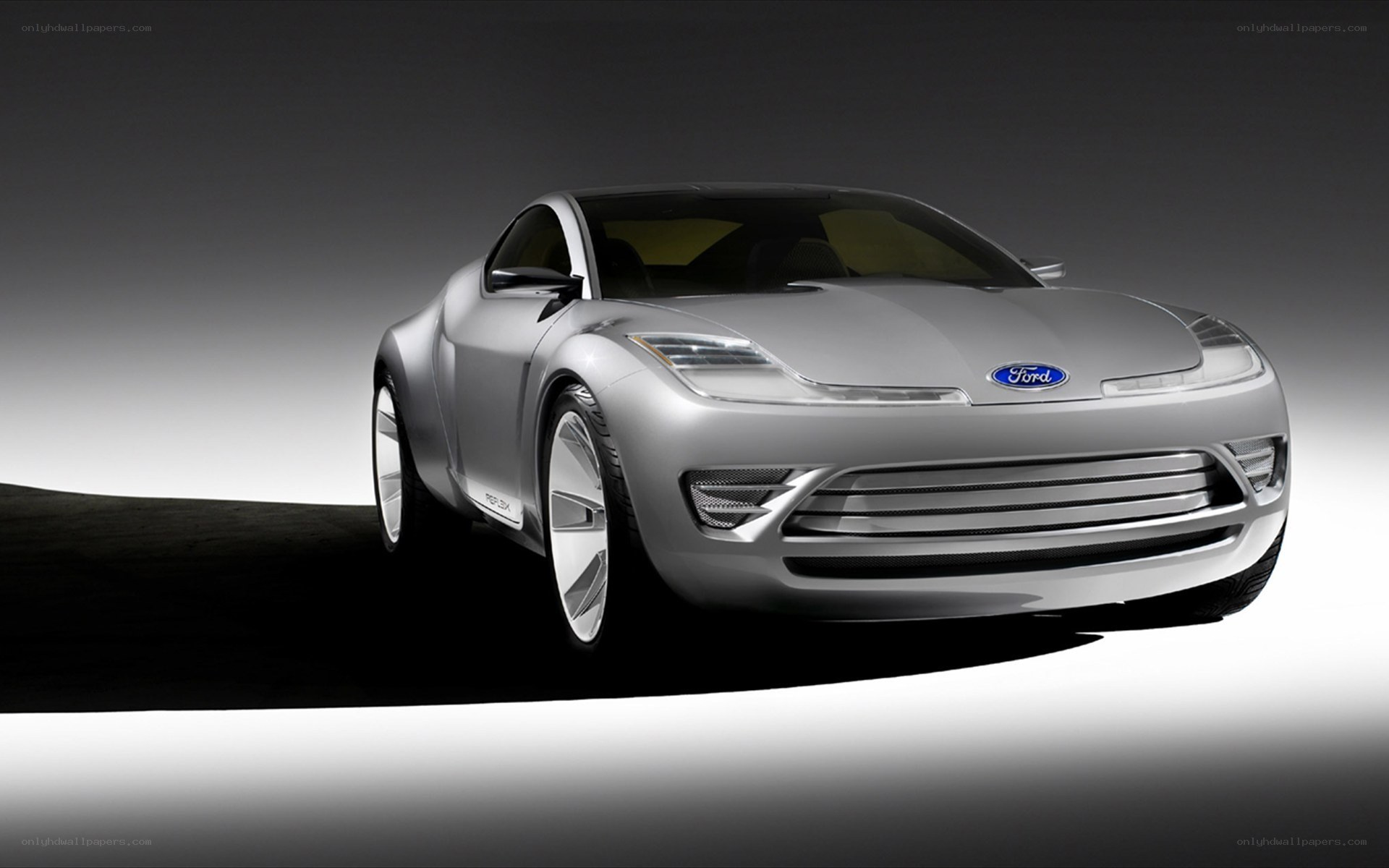 Silver Ford Concept Car