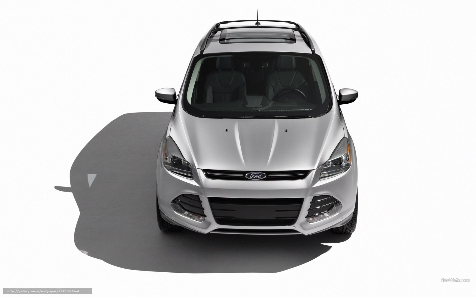 silver ford escape suv