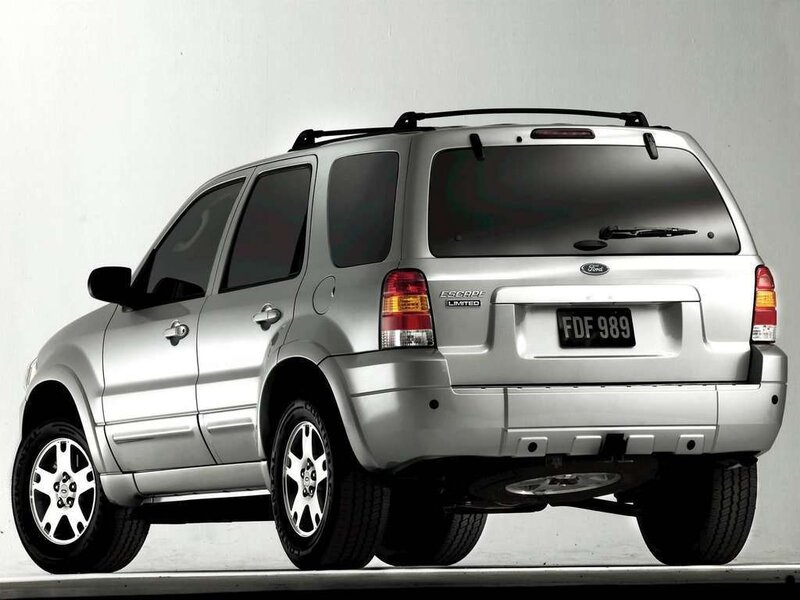 silver ford escape suv